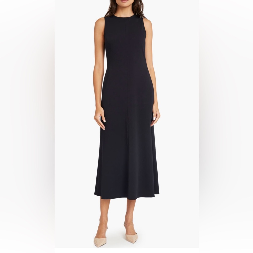 Luxely, Reed Sleeveless Midi A-line Dress, Size 12